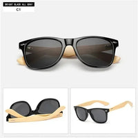 Wood Sunglasses Men Women Square Bamboo Women for Women Men Mirror Sun Glasses retro de sol masculino Handmade