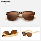 Wood Sunglasses Men Women Square Bamboo Women for Women Men Mirror Sun Glasses retro de sol masculino Handmade