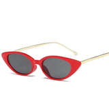 Ladies Cat Eye Sunglasses Women Novelty Designer Fashion Small Frame Sun Glasses for Female Trend Glasees UV400