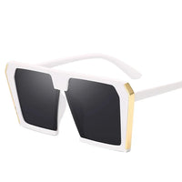 Trend Big Box Square Sunglasses Women's Novelty Designer Retro Sunglasses Female Sunglasses Female Male Universal