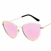 Sexy Small Vintage Cat Eye Sunglasses Women Vintage Red Black Sun Glasses Female Ladies Cateyes Sunglass Retro Glasses