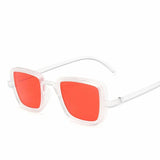 Novelty Fashion Square Sunglasses Women's UV 400 Steampunk Wholesale Sunglasses Famale