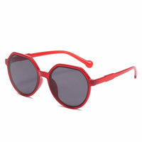 Fashion Style All-match Trend Sunglasses Personalized Round Frame Sunglasses Ins Trend Candy Color Big Frame Sunglasses