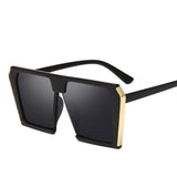 Trend Big Box Square Sunglasses Women's Novelty Designer Retro Sunglasses Female Sunglasses Female Male Universal