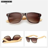 Wood Sunglasses Men Women Square Bamboo Women for Women Men Mirror Sun Glasses retro de sol masculino Handmade