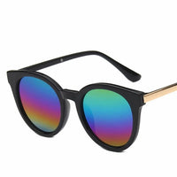 Cat Eye Sunglasses Woman Shades Mirror Female Square Sun Glasses for Women Coating Oculos Fashion Novelty Sunglasses