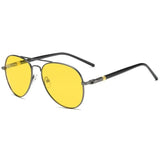 Metal Frame Quality Oversized Spring Leg Alloy Men Sunglasses Polarized Novelty Design Male Sun Glasses Driving