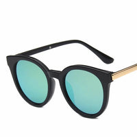 Cat Eye Sunglasses Woman Shades Mirror Female Square Sun Glasses for Women Coating Oculos Fashion Novelty Sunglasses