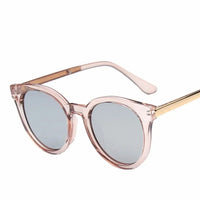 Cat Eye Sunglasses Woman Shades Mirror Female Square Sun Glasses for Women Coating Oculos Fashion Novelty Sunglasses