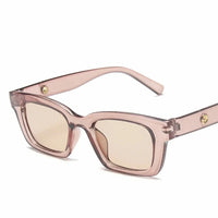 Vintage Rectangle Women Men Sunglasses Novelty Designer Small Sun Glasses Frame Female Lady Eyeglasses UV400