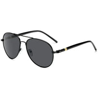 Metal Frame Quality Oversized Spring Leg Alloy Men Sunglasses Polarized Novelty Design Male Sun Glasses Driving