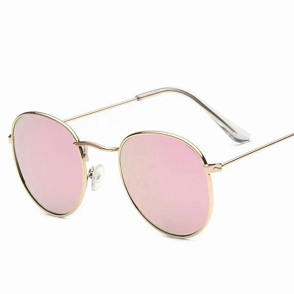 Vintage Sunglasses Men Square Metal Frame Sunglasses Mirror Classic Retro Sun Glasses Women Luxury Summer Eyewear