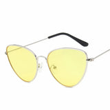 Sexy Small Vintage Cat Eye Sunglasses Women Vintage Red Black Sun Glasses Female Ladies Cateyes Sunglass Retro Glasses