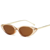 Ladies Cat Eye Sunglasses Women Novelty Designer Fashion Small Frame Sun Glasses for Female Trend Glasees UV400