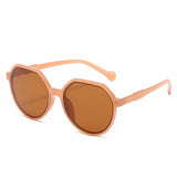 Fashion Style All-match Trend Sunglasses Personalized Round Frame Sunglasses Ins Trend Candy Color Big Frame Sunglasses