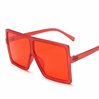 Sunglasses Square Women Sun Glasses Female Eyewear Eyeglasses Plastic Frame Clear Lens UV400 Shade Fashion Driving Novelty