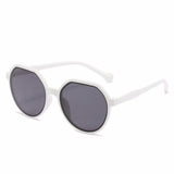 Fashion Style All-match Trend Sunglasses Personalized Round Frame Sunglasses Ins Trend Candy Color Big Frame Sunglasses
