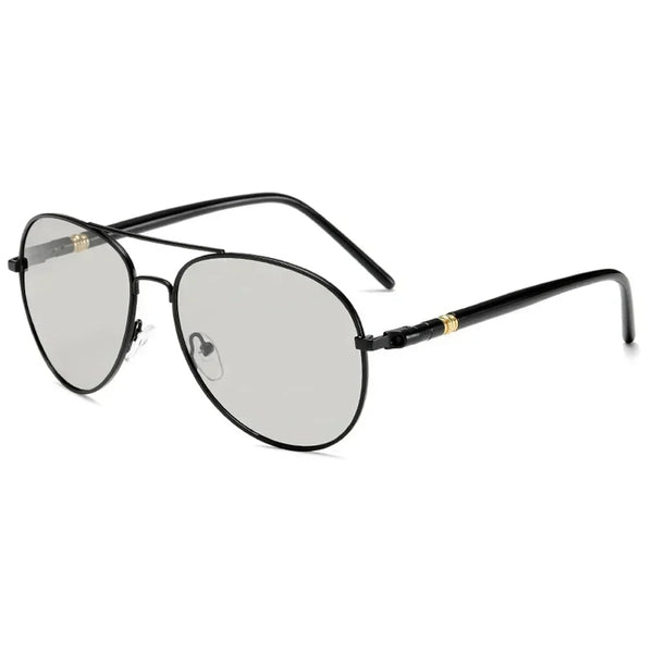 Metal Frame Quality Oversized Spring Leg Alloy Men Sunglasses Polarized Novelty Design Male Sun Glasses Driving