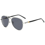 Metal Frame Quality Oversized Spring Leg Alloy Men Sunglasses Polarized Novelty Design Male Sun Glasses Driving