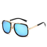 Classic Oversized Men Sunglasses Luxury Novelty Women mach one Sun Glasses Square retro Oculos de sol Male UV400 Mirror Eyewear