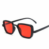 Novelty Fashion Square Sunglasses Women's UV 400 Steampunk Wholesale Sunglasses Famale