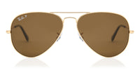 Ray Ban Sunglasses Ray Ban RB3025 Aviator Large Metal Polarized 00157 102941