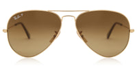 Ray Ban Sunglasses Ray Ban RB3025 Aviator Large Metal Polarized 001M2 102942