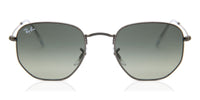 Ray Ban Sunglasses Ray Ban RB3548N Hexagonal Metal Flat Lenses 00471 447491