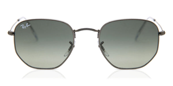 Ray Ban Sunglasses Ray Ban RB3548N Hexagonal Metal Flat Lenses 00471 447491