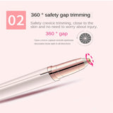 Eyebrow Epilator Maquiagem Profissional Completa Trymer Do Brwi Eye Brow Trimmer For Rasoir Visage Femme Make Up Eye Brow Shaper