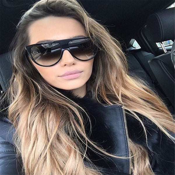 Cat Eye Sexy Sunglasses Women/Men Models Outdoor Sun Glasses Tint Red Mirror Lens Cheap Sun Glasses Oculos