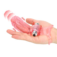 Vagina Finger Sleeve Vibrator G-spot Finger Massage Masturbator for Woman Dildo Clitoris Stimulation