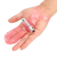 Vagina Finger Sleeve Vibrator G-spot Finger Massage Masturbator for Woman Dildo Clitoris Stimulation