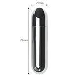 Mini Bullet Vibrator G-spot Massager Waterproof USB Rechargeable Vibrators 10 Speed Strong Vibration for Women