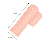 Brush Vibrating Finger Sleeve Vibrator Clitoris Vagina Stimulator Flriting for Women Couple G-spot Massage