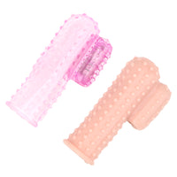 Brush Vibrating Finger Sleeve Vibrator Clitoris Vagina Stimulator Flriting for Women Couple G-spot Massage