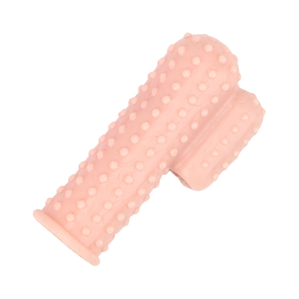 Brush Vibrating Finger Sleeve Vibrator Clitoris Vagina Stimulator Flriting for Women Couple G-spot Massage