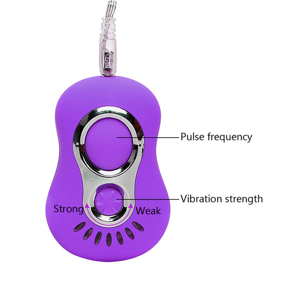 Vibrating Nipple Sucker Fetish 7 Vibrator Speed Breast Clitoris Stimulator Nipple Pump Massager for Women