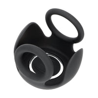 Delay Ejaculation Vibrators Double Cock Ring Scrotal Binding Ring Penis Ring Testicle Bondage 10 Speed