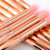 10Pcs Professional Makeup Brushes Set Eye Shadow Eyeliner Eye Lip Brush High Quality Makeup Cpsmetic Tool Kit