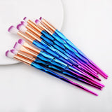 10Pcs Professional Makeup Brushes Set Eye Shadow Eyeliner Eye Lip Brush High Quality Makeup Cpsmetic Tool Kit