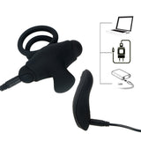 OLO Vibrating Penis Rings 10 Frequency Cock Rings Wireless Remote Control Sex Toys for Men Clitoris Stimulate Delay Ejaculation