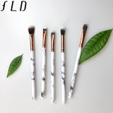 5pcs Makeup Brushes Set Face Foundation Eyebrow Eyeliner Blush Powder Cosmetic Concealer Professional Beauty Tool