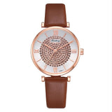 Women Watch Leather Starry Sky Belt Female Quartz Wristwatch Ladies Wrist Watch