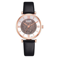 Women Watch Leather Starry Sky Belt Female Quartz Wristwatch Ladies Wrist Watch