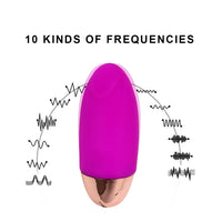Clitoris Vagina Stimulator for Women Waterproof 10 Speed Vibrator Vibrating Egg G-spot Massage