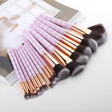 professional makeup brushes Blush powder eye shadow eyeliner Brush set bohemia fan face single brush