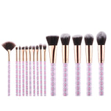 professional makeup brushes Blush powder eye shadow eyeliner Brush set bohemia fan face single brush