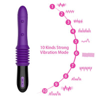 G-spot Vibration Massager for Women Masturbation Automatic Stretching Dildo Vibrator Sex Machine