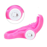 Vibrators Cock Ring Vibrating Penis Rings Delay Ejaculation Male Chastity Device for Men Clitoris Stimulate